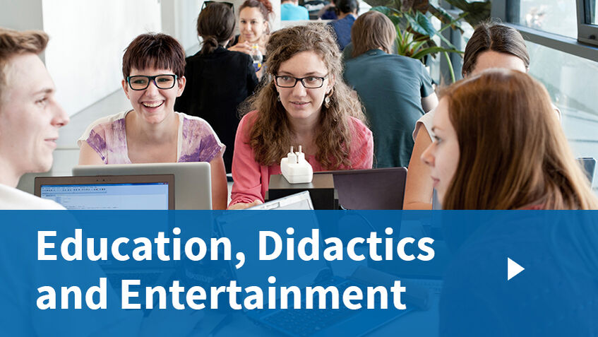 EDEN - Education, Didactics and Entertainment Computing (© Universität Wien/ Barbara Mair)