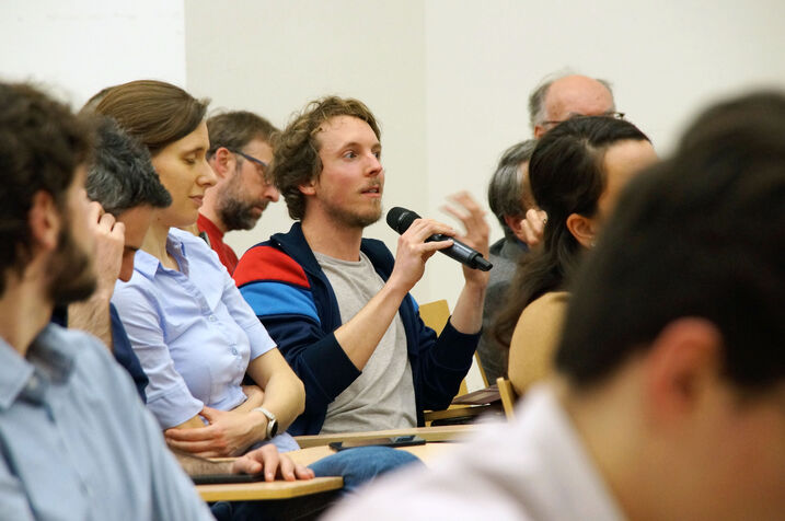 The audience during the Q&A session.