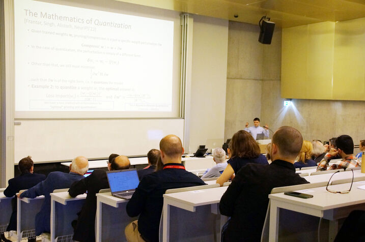 Participants of the ACSD in the lecture hall.