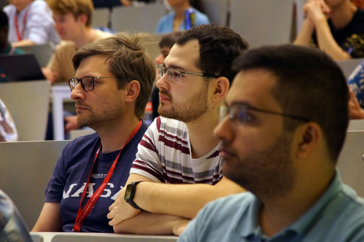 Participants of the ACSD in the lecture hall.