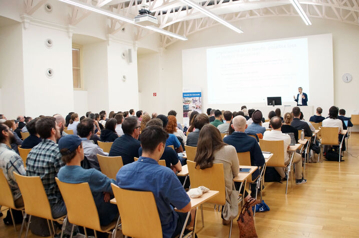 Full house at the lecture.