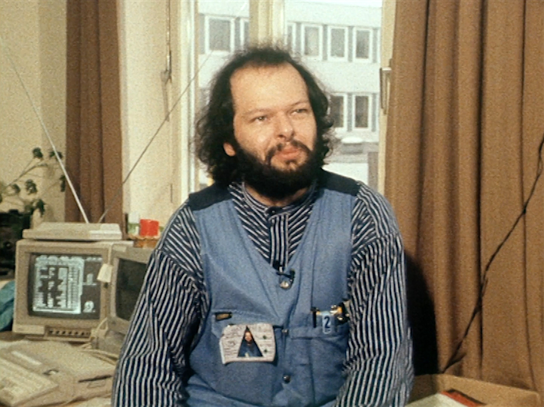 Wau Holland, der Datenphilosoph des Chaos Computer Clubs. Nicht zu verwechseln mit Filmlegende Bud Spencer. © Neue Visionen Filmverleih