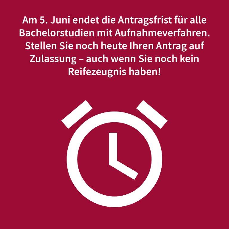 Reminder Fristende 5. Juni